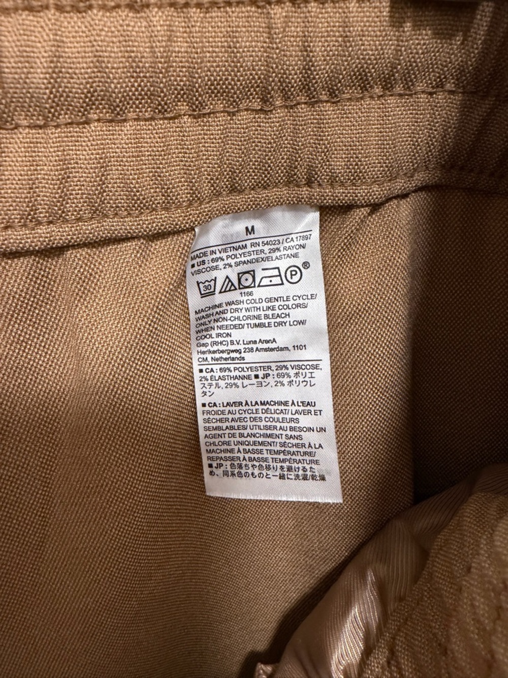 Banana Republic Pull-on Tapered Pants Size Medium - Picture 5 of 6